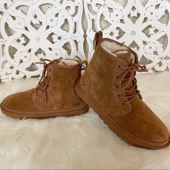 UGG Men’s Harkley Chestnut Lace-Up Ankle Boot 9 main image 5
